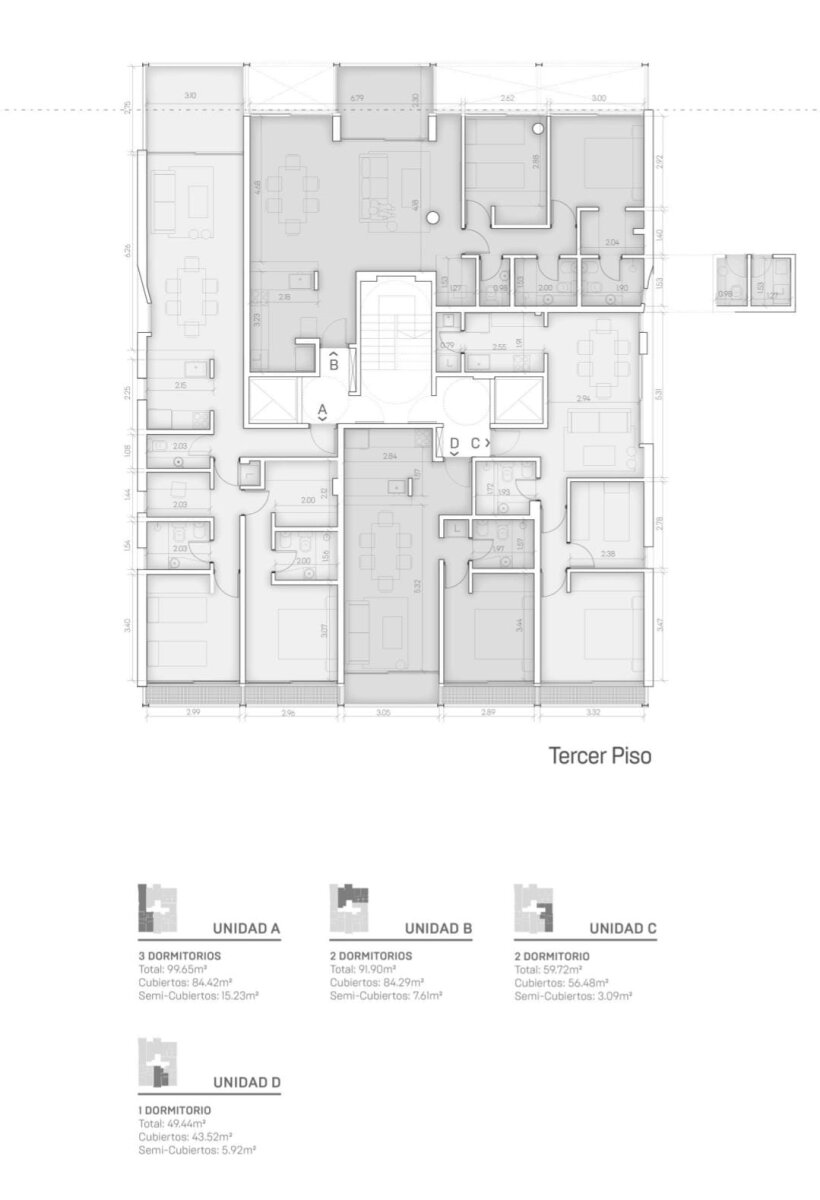 VENTA DPTO 1 DORM- VIAMONTE 671- COMPLEJO SENTIR - 32