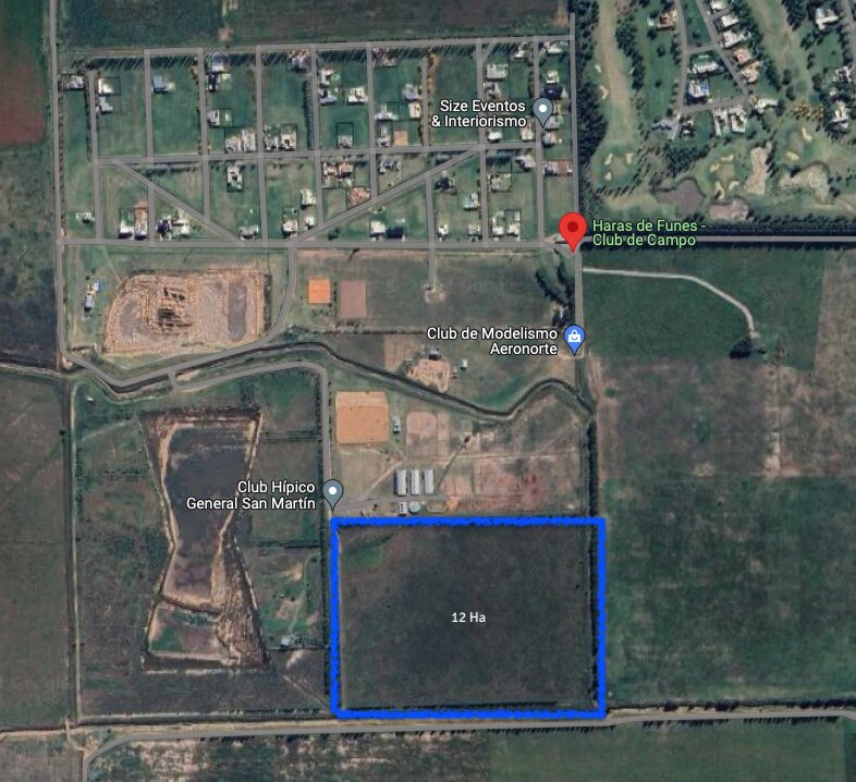 Fraccion / Campo 12 Ha. en funes - 8