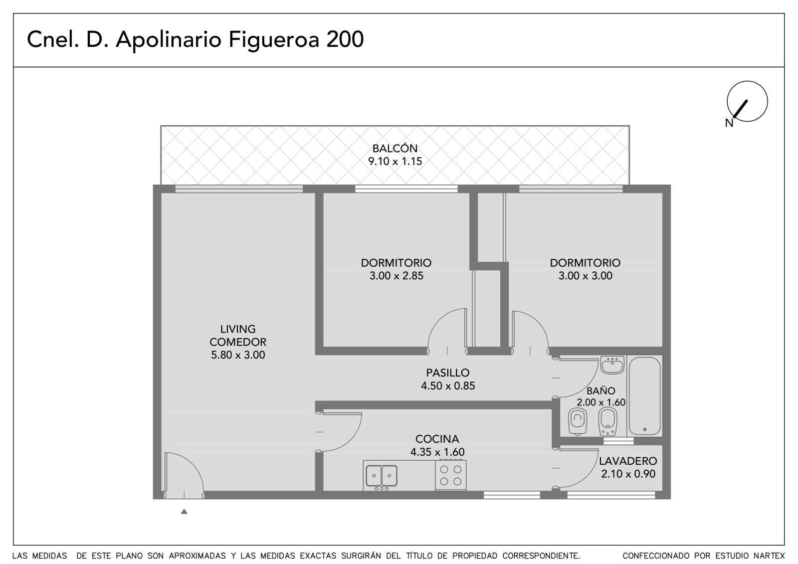 3 ambientes. Impecable. Frente. Luminoso - 51