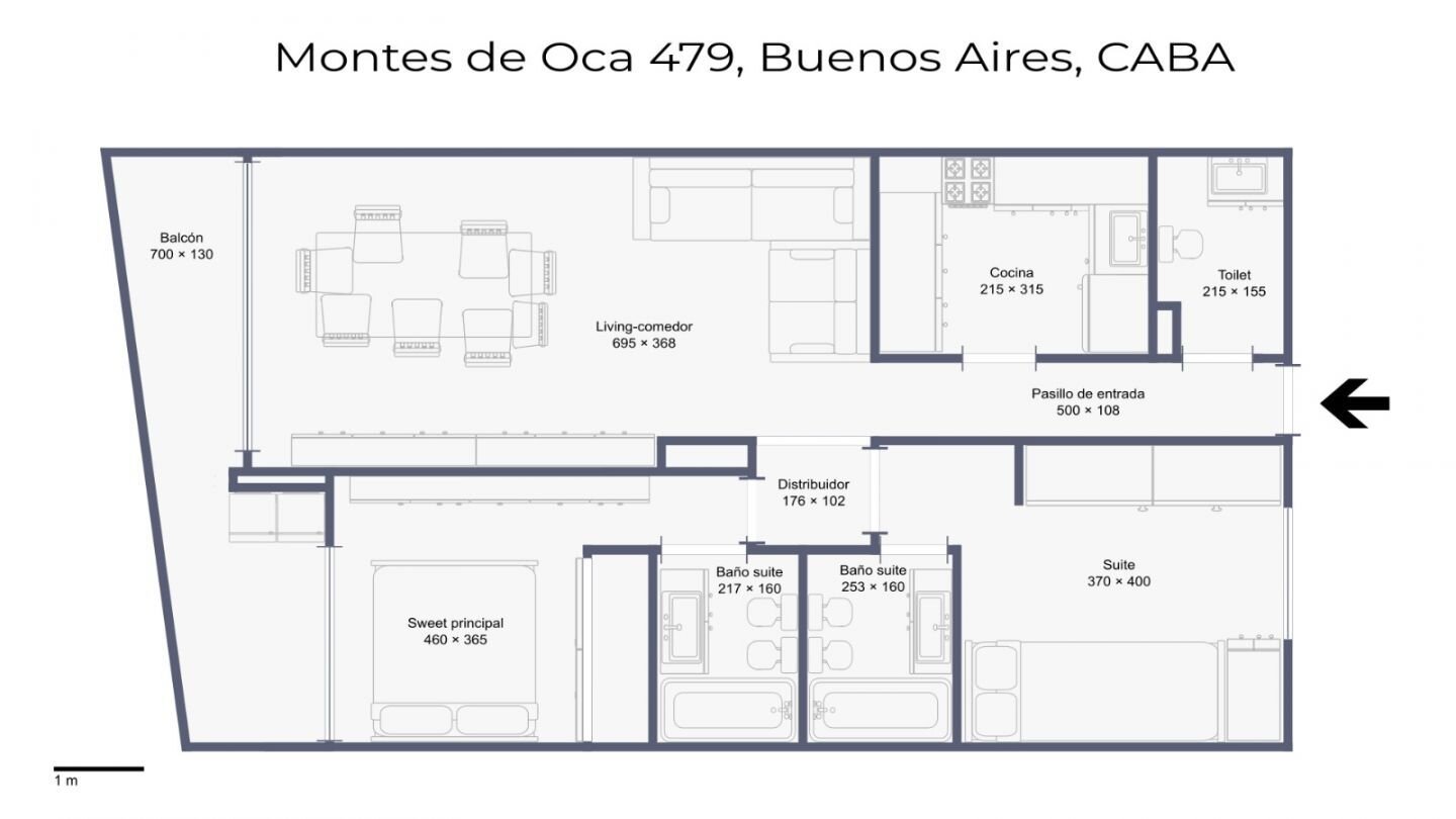 Depto 3 ambientes en venta con Pileta, SUM, seguridad 24hs. M de Oca y M Garcia - 29