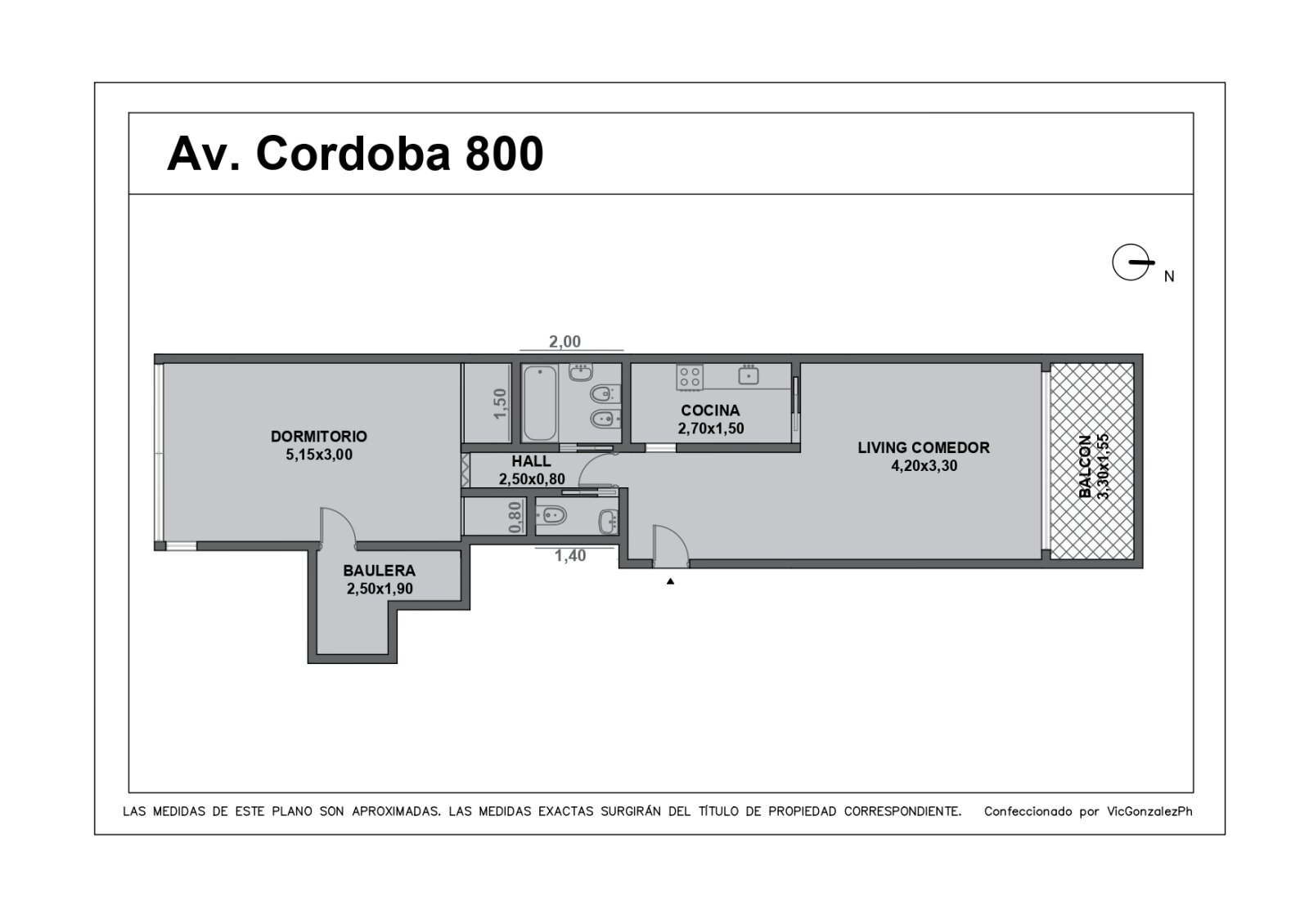 Venta. Departamento. 2 ambientes. - 23