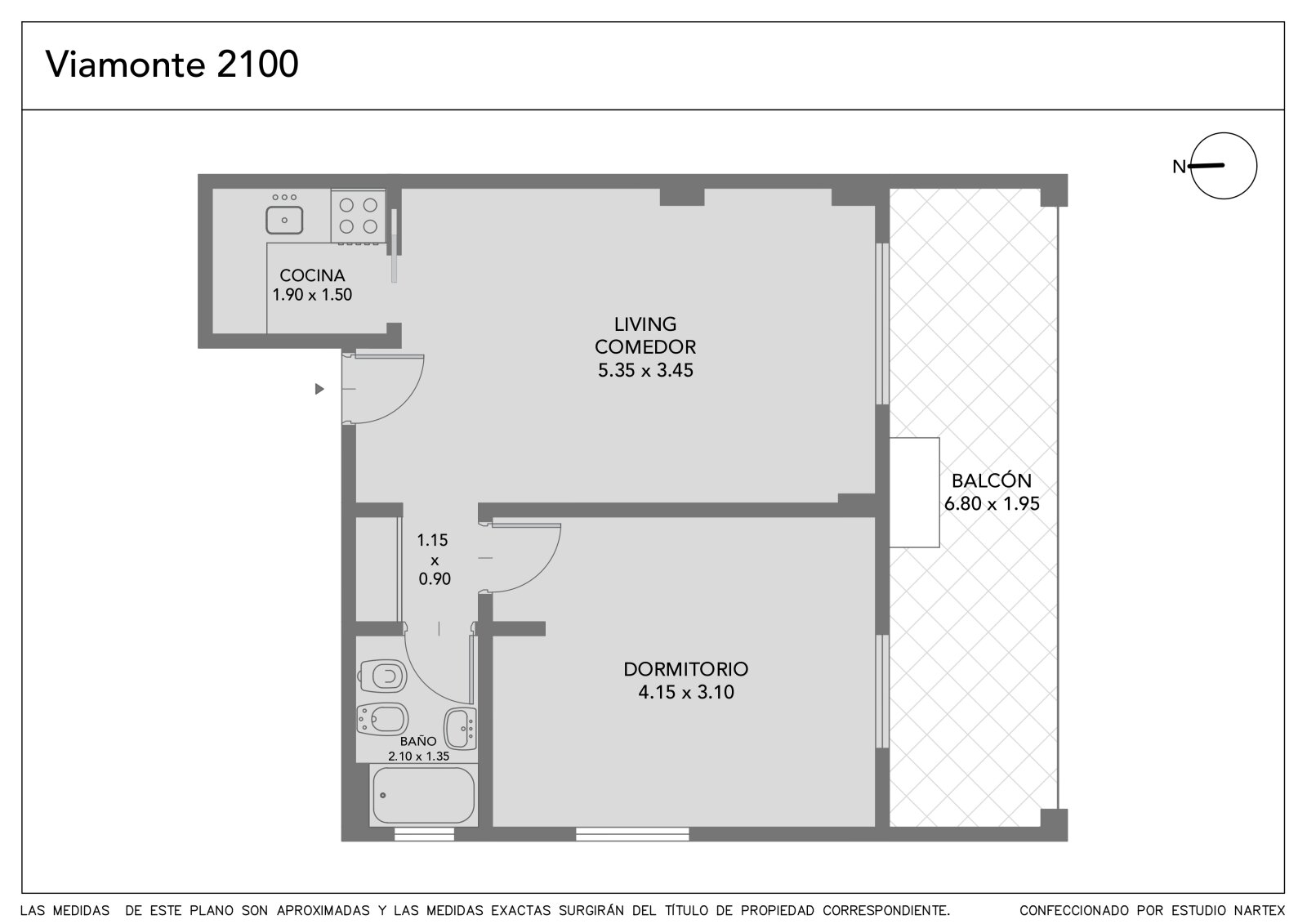 Venta. Departamento. Dos Ambientes. Terraza Propia. Piso Alto. Recoleta - 29