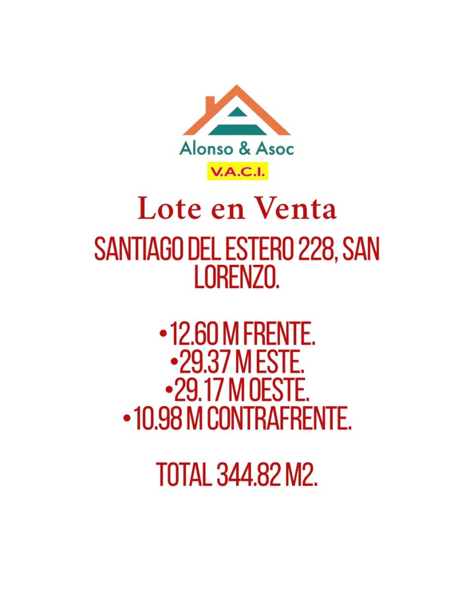 Lote en venta, Santiago del Estero 228 - 2