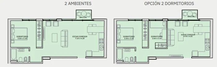 Departamento en Venta en Vicente Lopez, G.B.A. Zona Norte