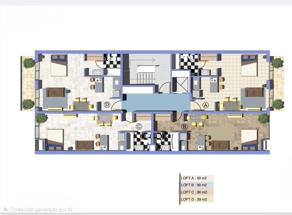OPORTUNIDAD DEPARTAMENTO A ESTRENAR, ULTIMA UNIDAD A AL VENTA. EN LA SIBERIA - 2