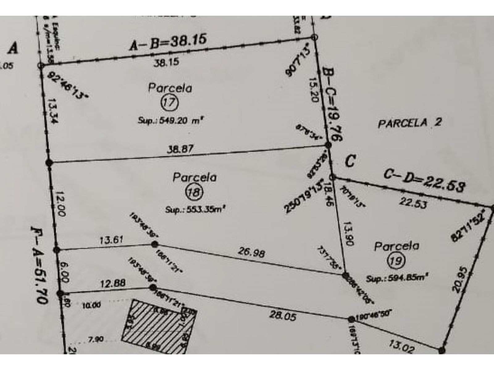 (014) LAGO PUELO (Isla Norte) Terreno 550 m2 - 2