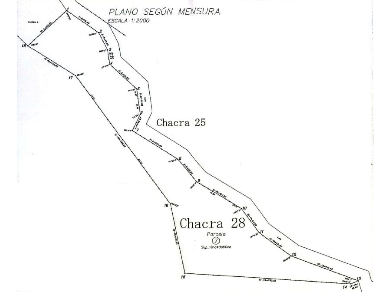 (058B) EL HOYO ( El Pedregoso), Terreno de 6Has - 13