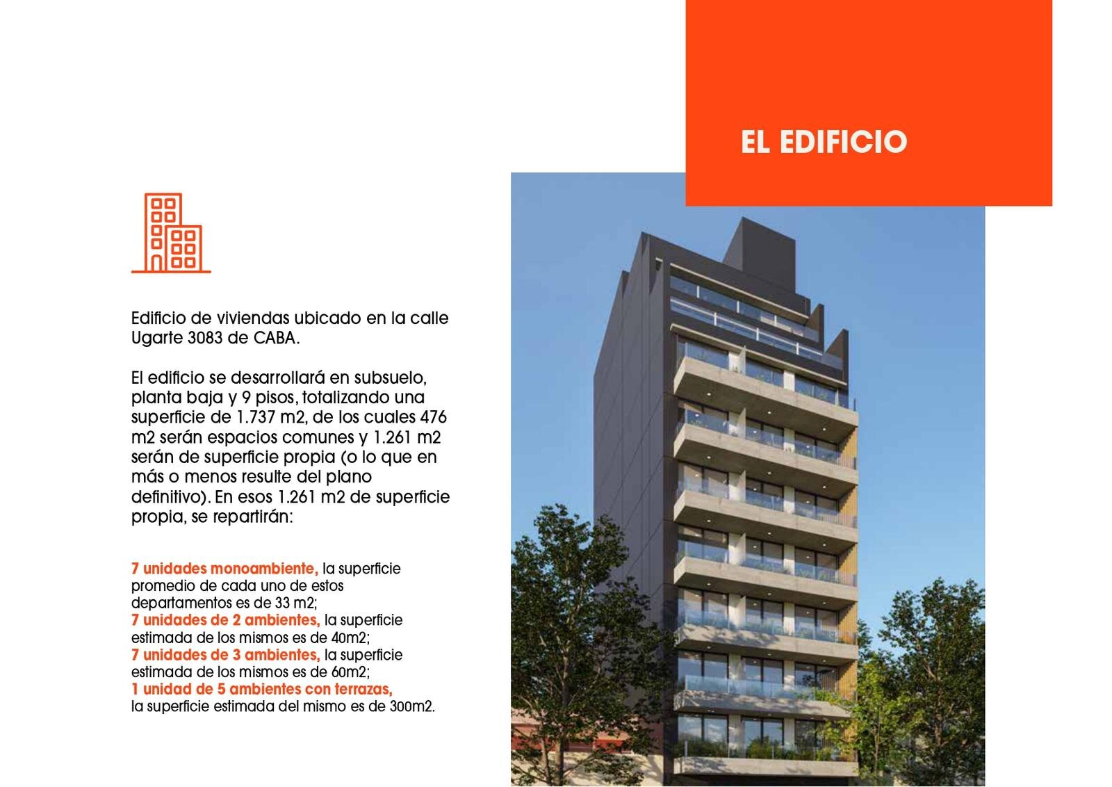 3 ambientes con balcón en construcción - 5