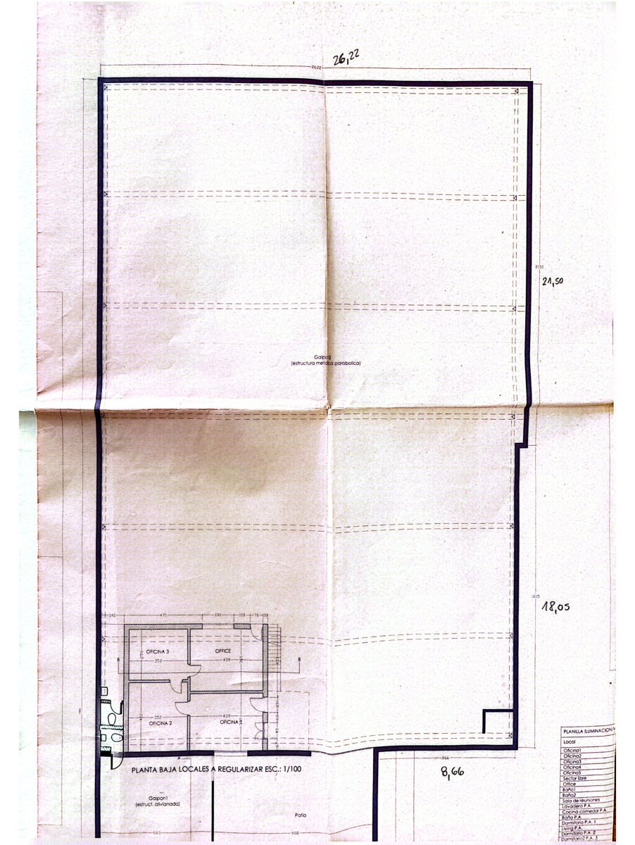 Bv. Oroño 3657 - Galpón 1.037 m2 en Alquiler - 11