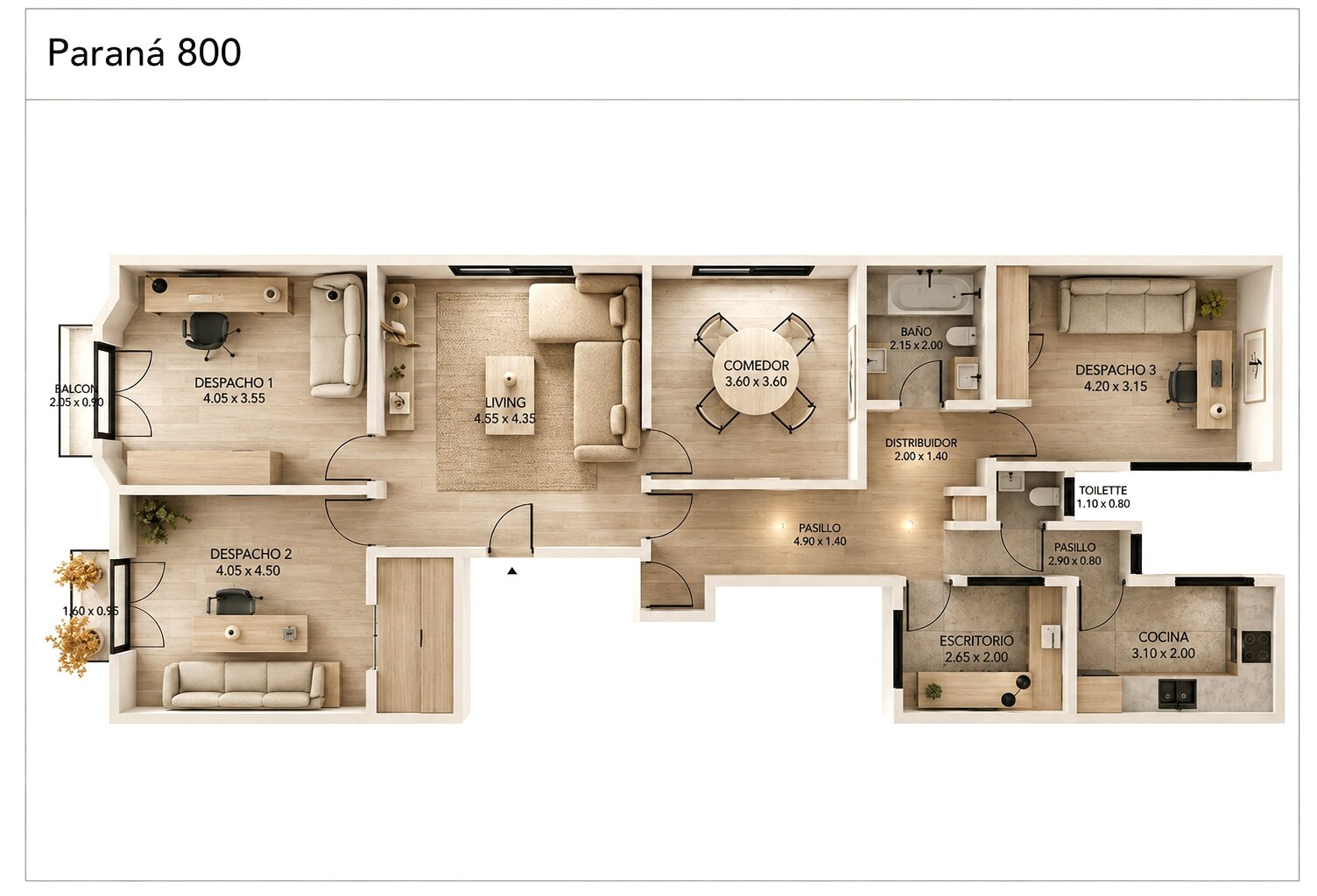 Apto Crédito - Piso Francés - Oport! - Recoleta — foto 5