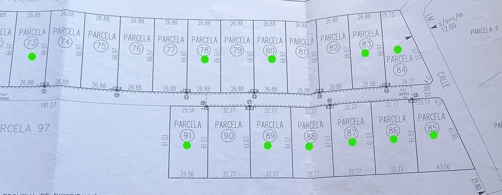 (087) LAGO PUELO, Terrenos 1800 m2, Pje. Entre Ríos - 2