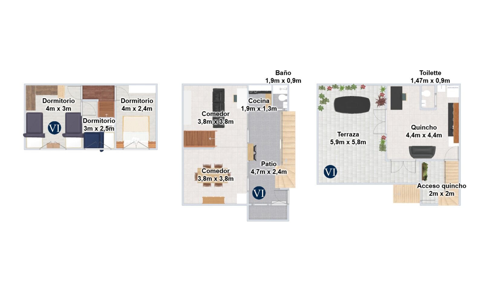 PH 4 Ambientes con Terraza y Quincho - Reciclado - 103m² - Boedo - 19