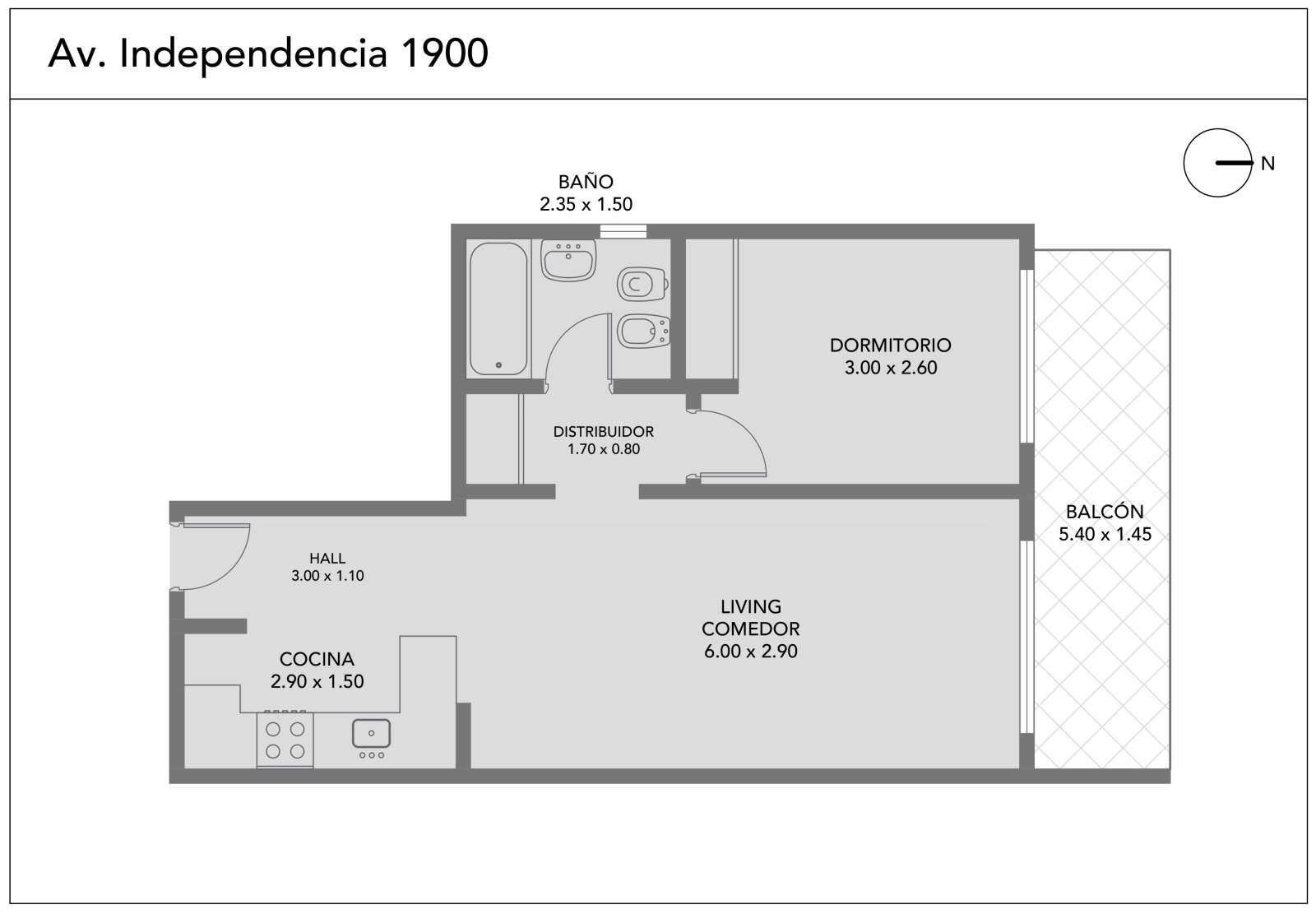 VENTA. DPTO 2 AMBIENTES. LUMINOSO. C/BALCON. BALVANERA - 2