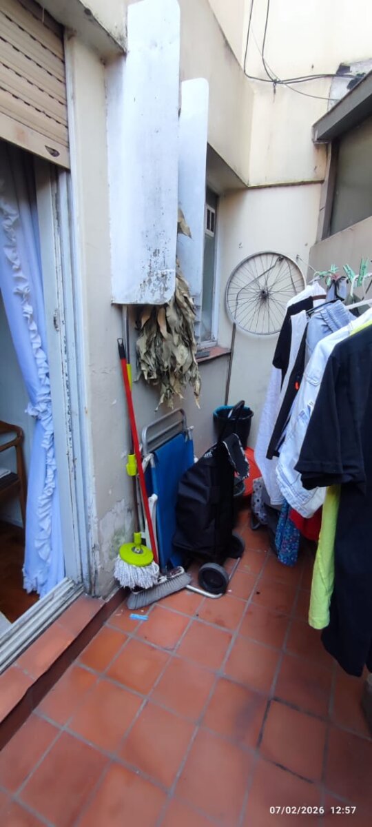 2 ambientes C/Cochera. Al frente, balcón, patio, baulera. Ideal inversor - 12