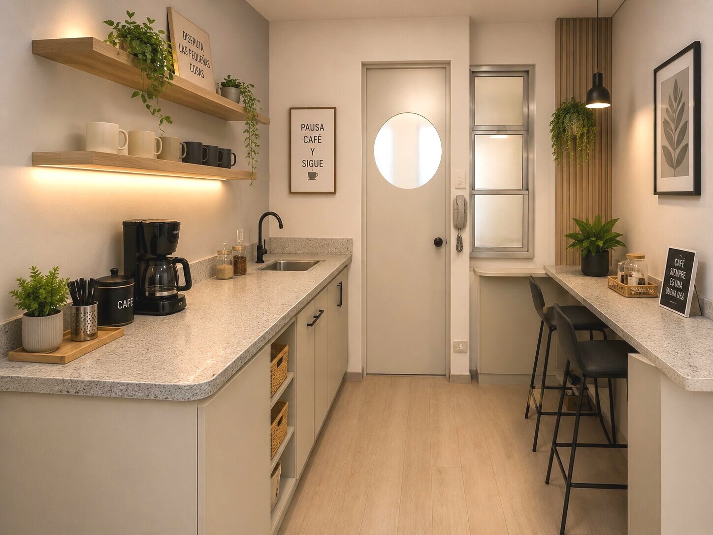 Alquiler Moderna Oficina con excelente ilumunación, cocina y baño privado, Monserrat. - 16