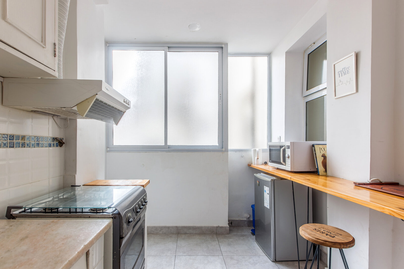 Departamento 3 ambientes con escritorio al frente Recoleta Palermo - 45