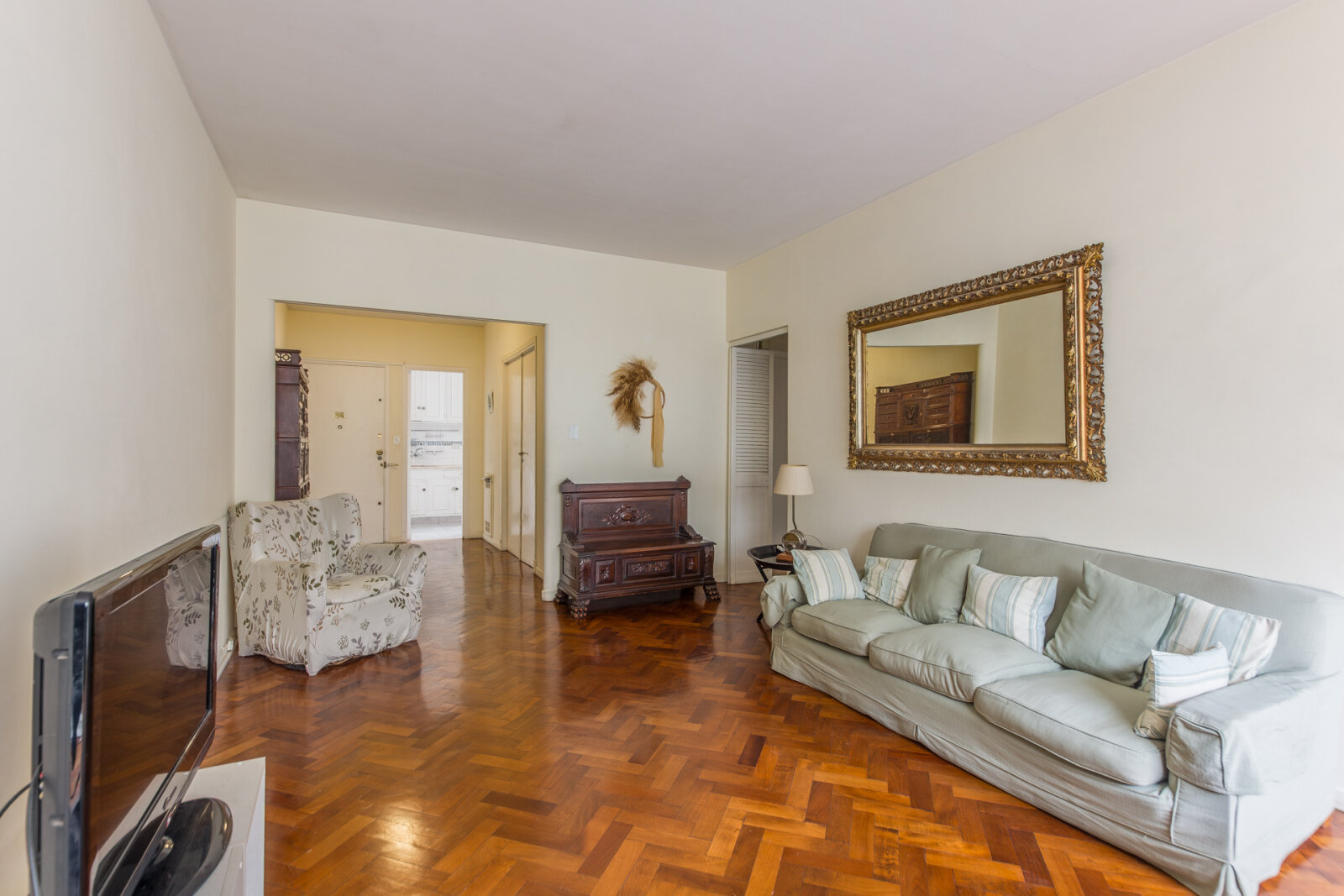 Departamento 3 ambientes con escritorio al frente Recoleta Palermo - 33