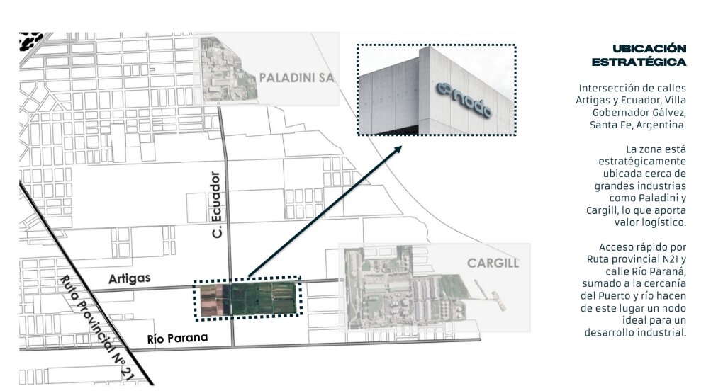 Parque Industrial Nodo - Lote 2.600 m2 - Villa Gobernador Gálvez - 8