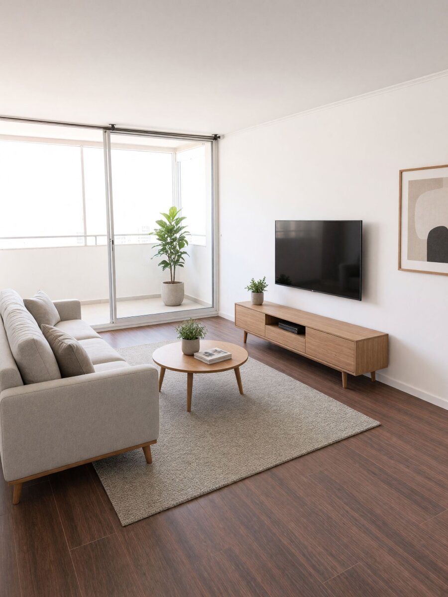 Departamento remodelado 3D/2B con terraza cerrada - Metro Ñuble