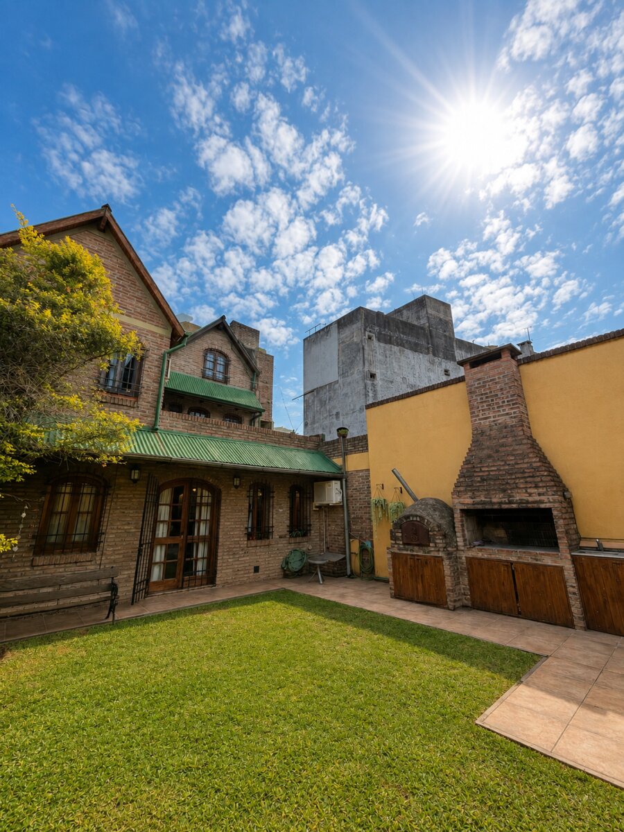 MUNIAGURRIA Y EVA PERON - CASA CON JARDÍN Y PARRILLERO - 1