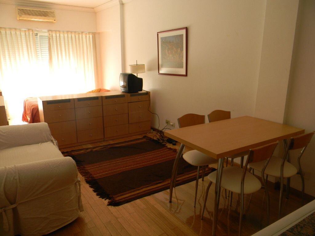 Departamento monoambiente, alquiler temporario, Barrio Norte