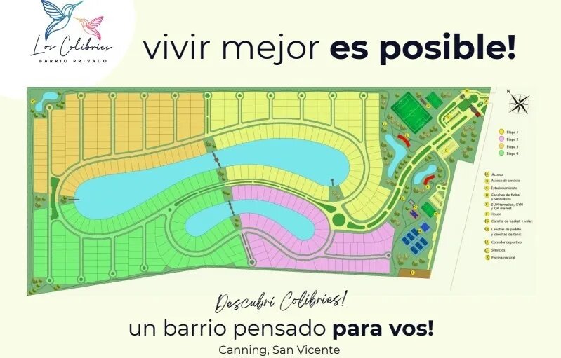 Venta Lote Barrio Los Colibríes San Vicente Etapa 1 — foto 6