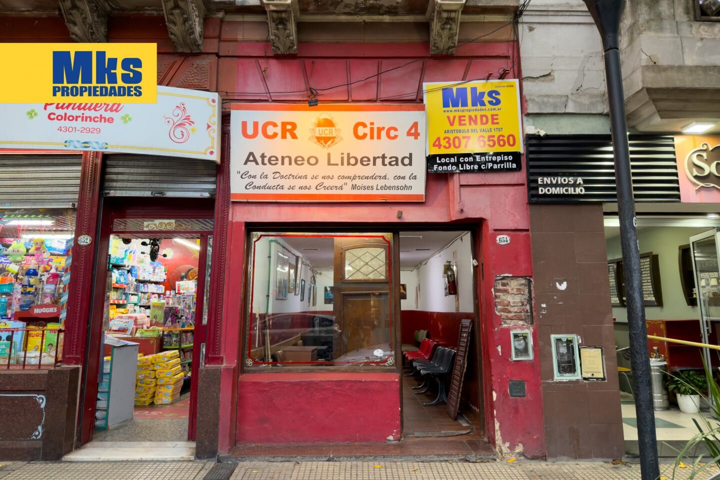 Venta. Local comercial. y viviendas de 4 amb , terraza en La Boca. - 1