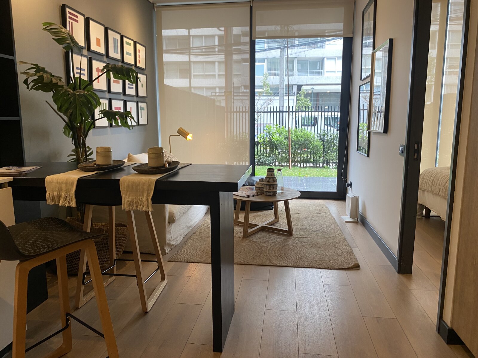 Departamento nuevo 1D/1B con jardín propio - Metro Irarrázaval
