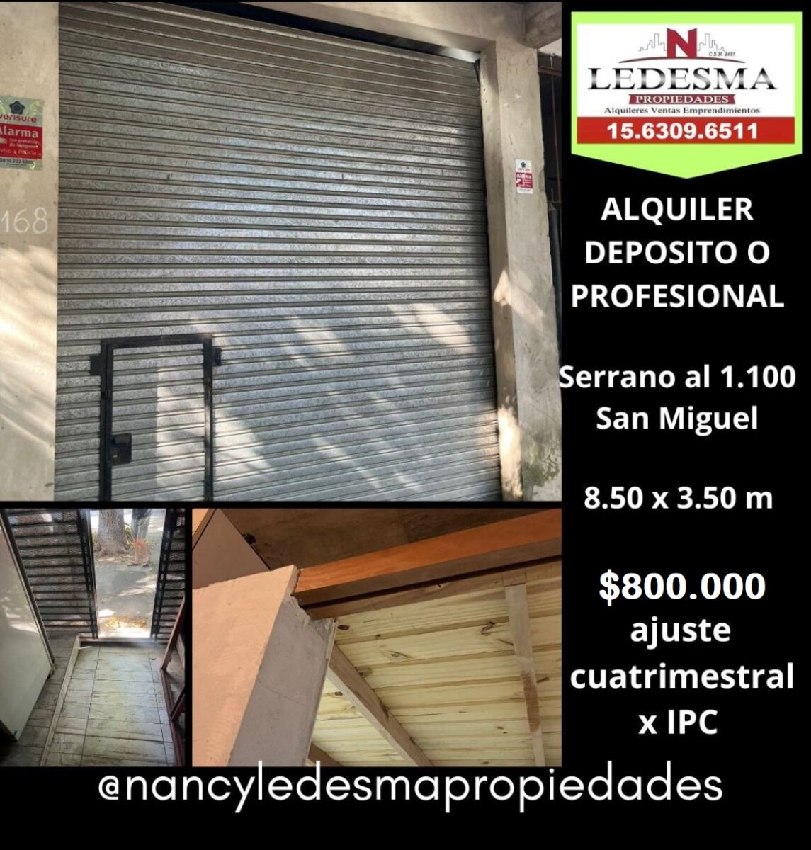 25m2 Alquiler local depósito San Miguel - 1