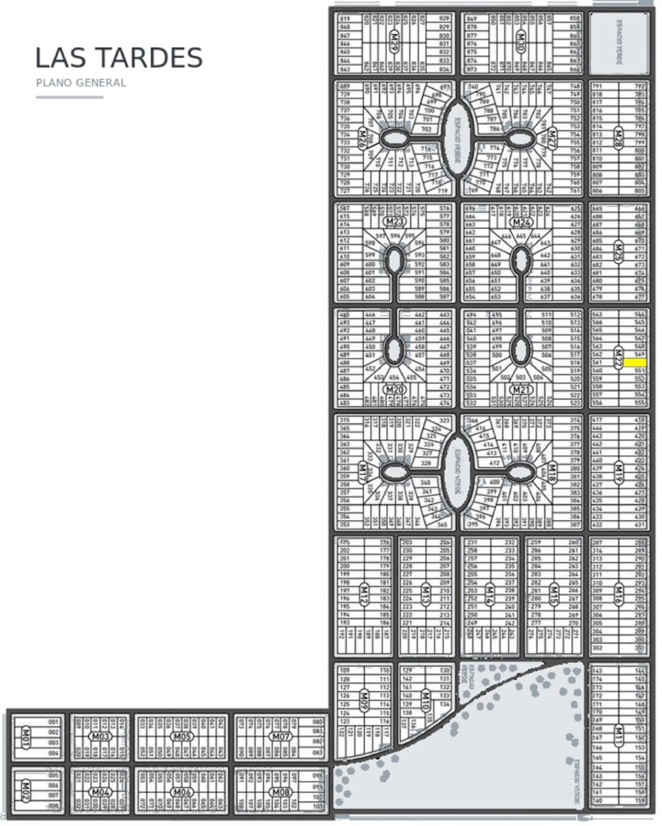 Lote en Las Tardes - Barrio abierto residencial - 4