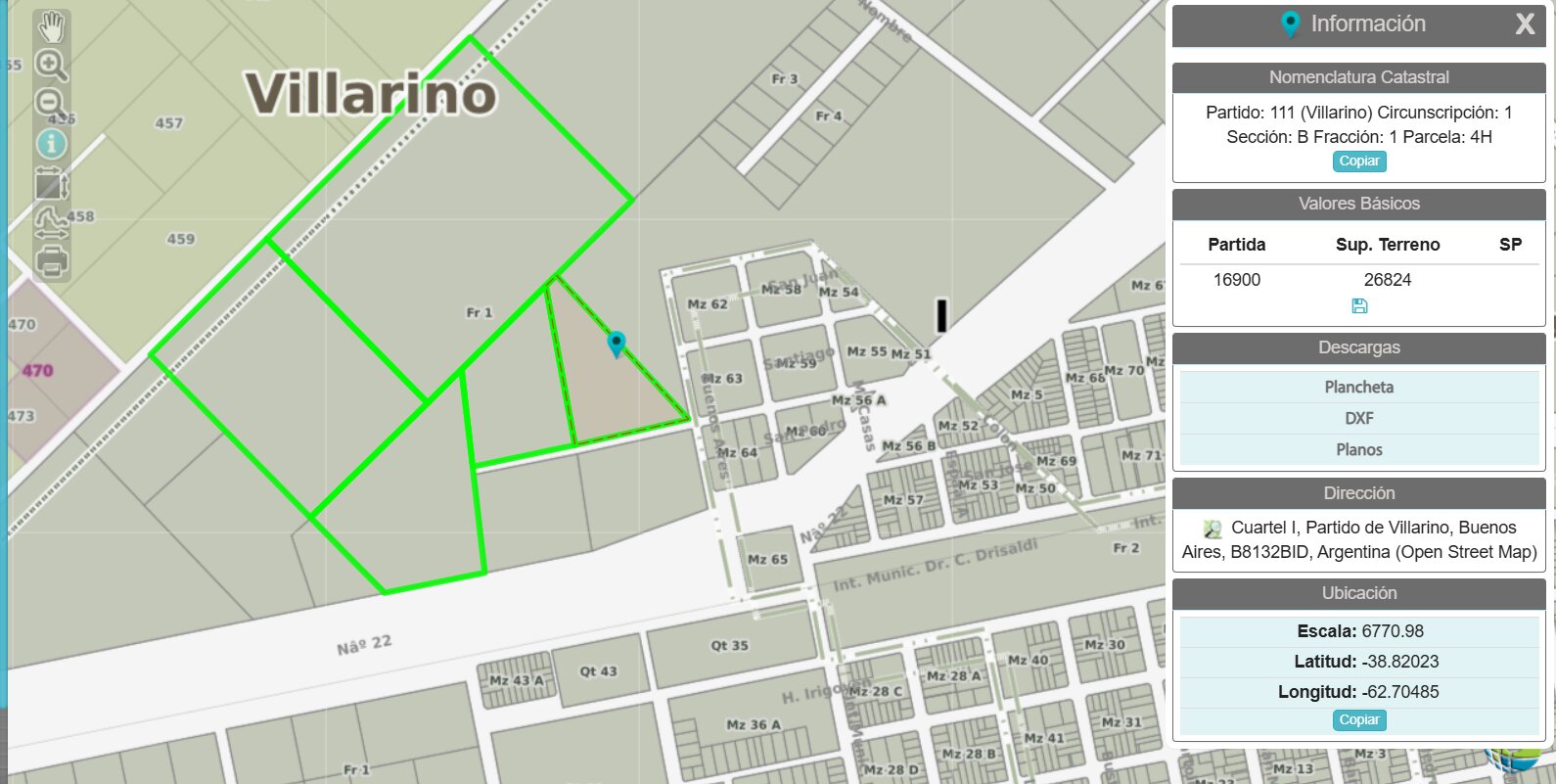 Campo - Terreno Industrial, Logístico y Comercial sobre Ruta Nacional 22 — foto 13