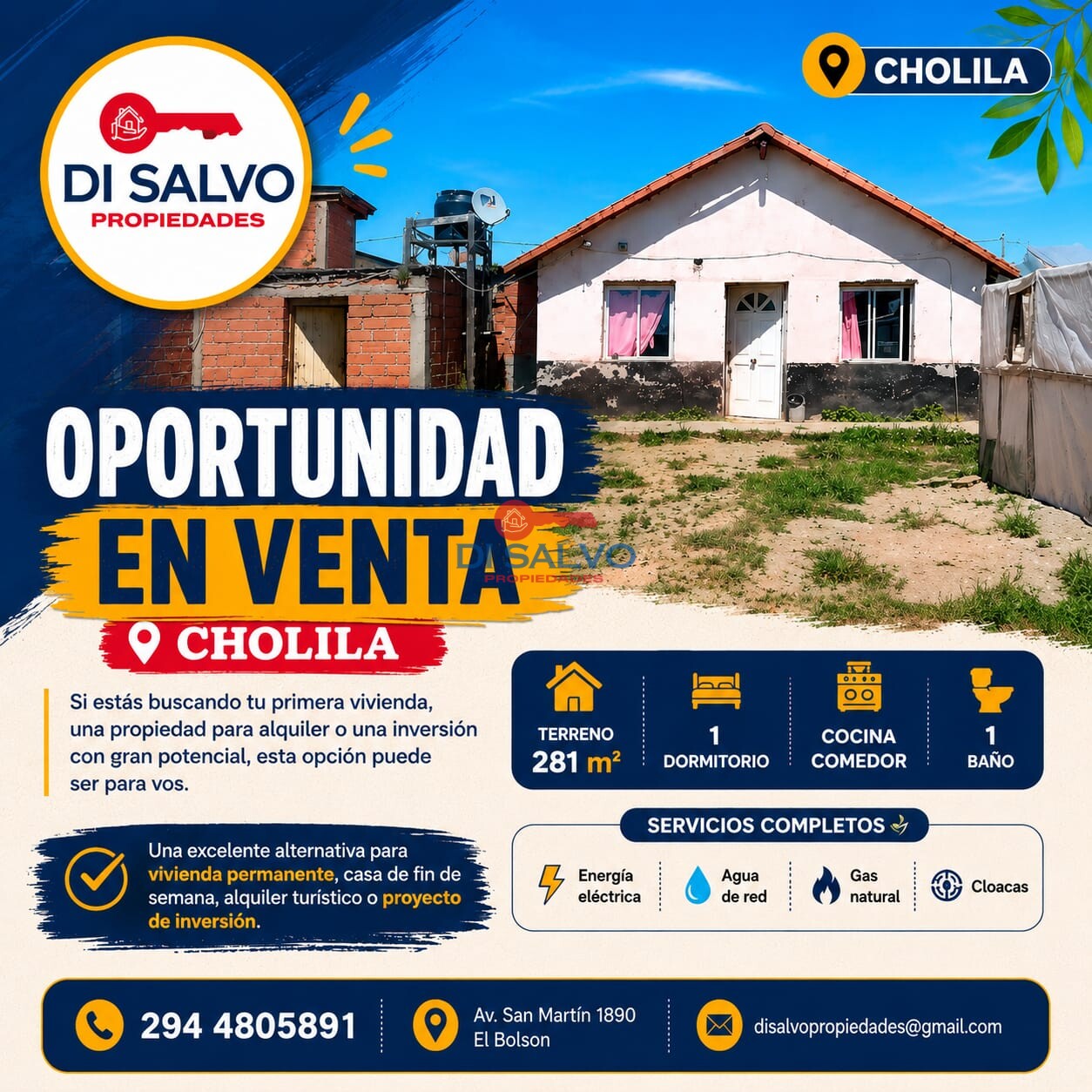 Casa en venta en Cholila - 1