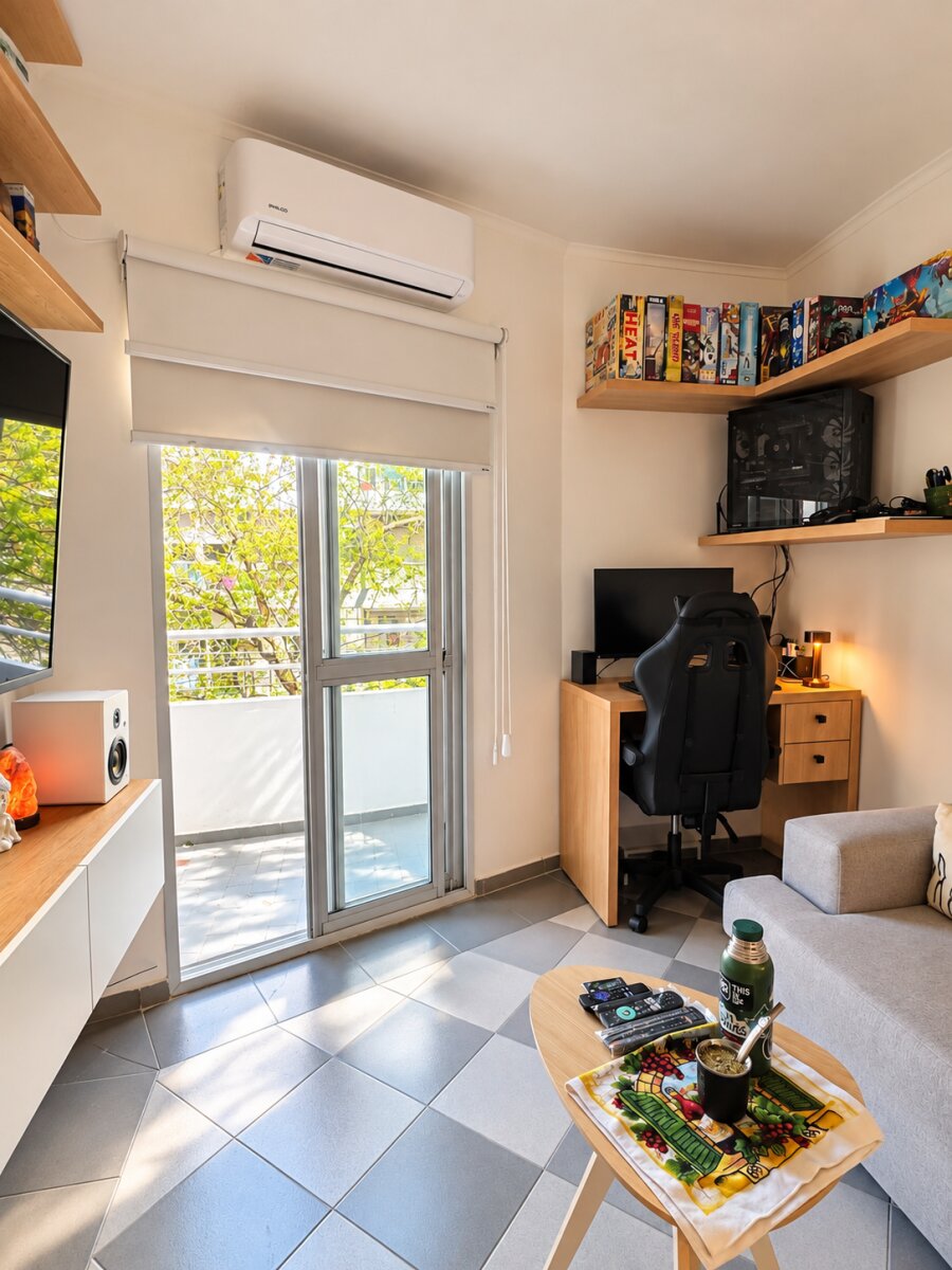 Departamento de Diseño de 1 Dormitorio con Terraza