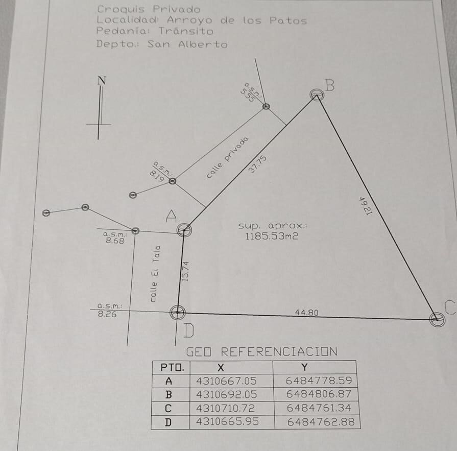 Venta de Lote en Arroyo de los Patos - 10