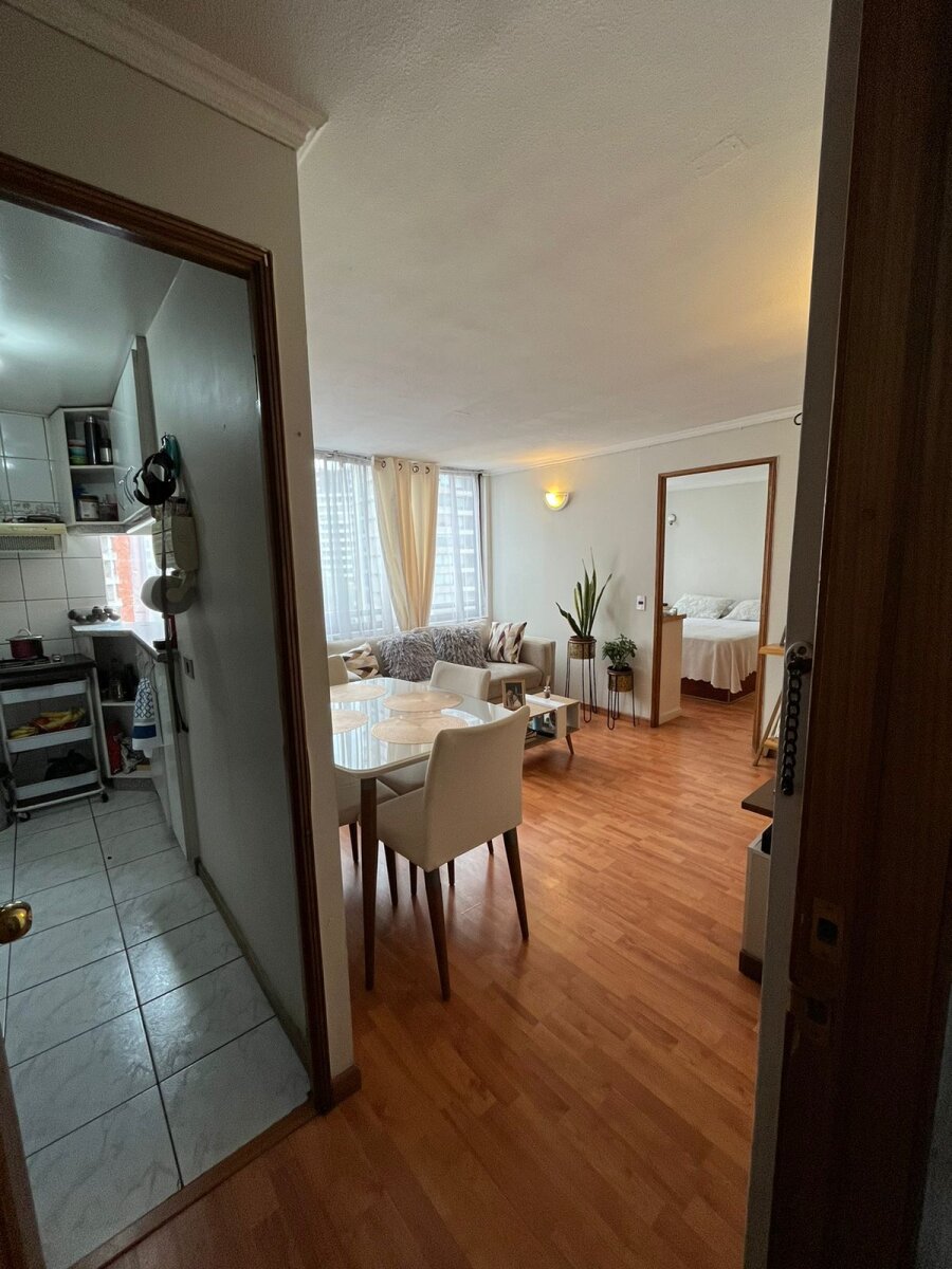 $570.000.- Depto 1D+Est+Bga Excelente ubicación/ Manquehue Norte con Alonso de Córdova.