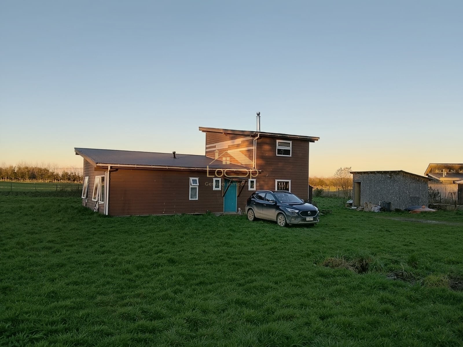 Casa excelente conectividad en parcela con salida al río Maullín (Año Corrido)