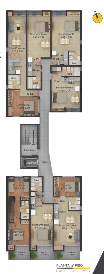 VENTA URQUIZA 2800 MONOAMBIENTE AL FRENTE CON BALCÓN - 11