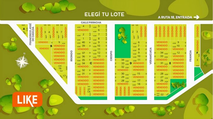Terrenos - Alvarez - Venta