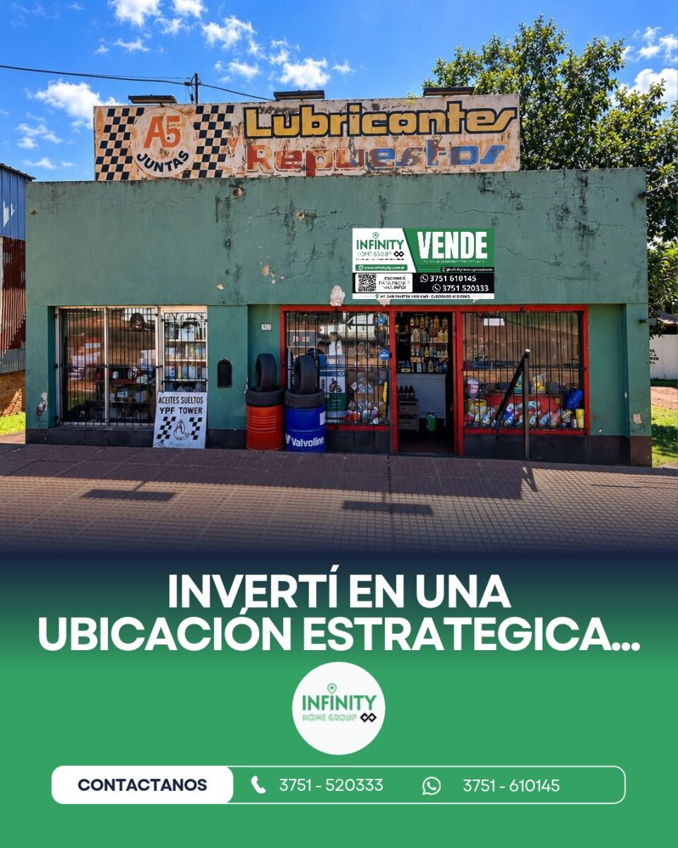 Propiedad comercial en venta sobre la Av. San martín Km10 - 2