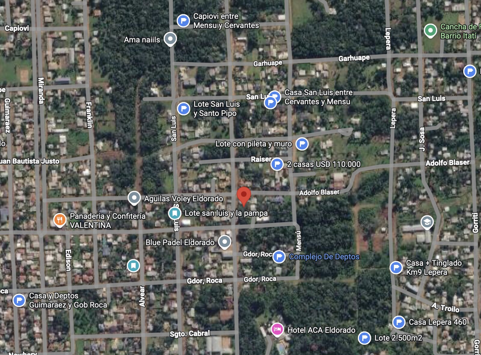 TERRENO RESIDENCIAL EN VENTA UBICADO SOBRE CALLE CERVANTES KM9 | ELDORADO MISIONES - 3