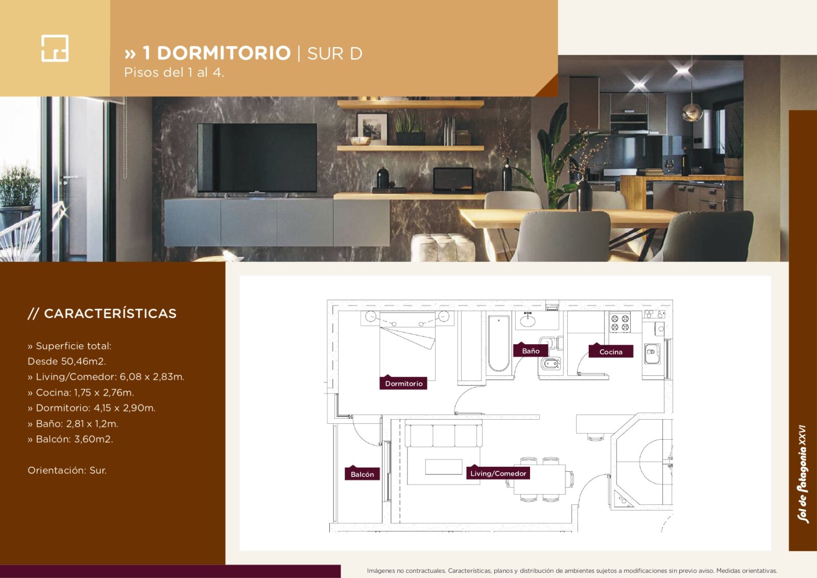 Mendoza 1465 | Departamento Premium de 1 Dormitorio al Contrafrente – Sol de Patagonia XXVI — foto 14