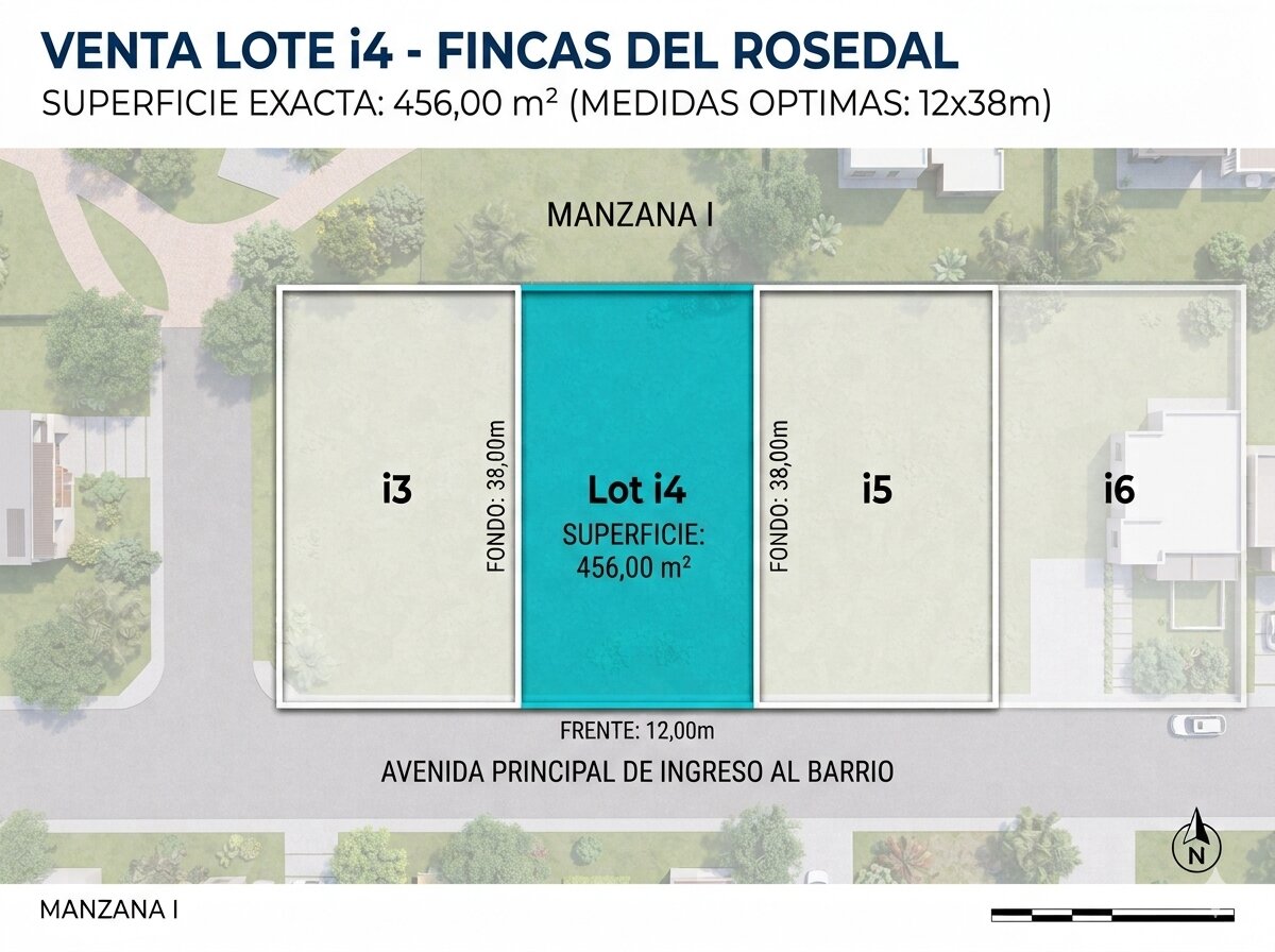Lote en Ibarlucea — foto 2