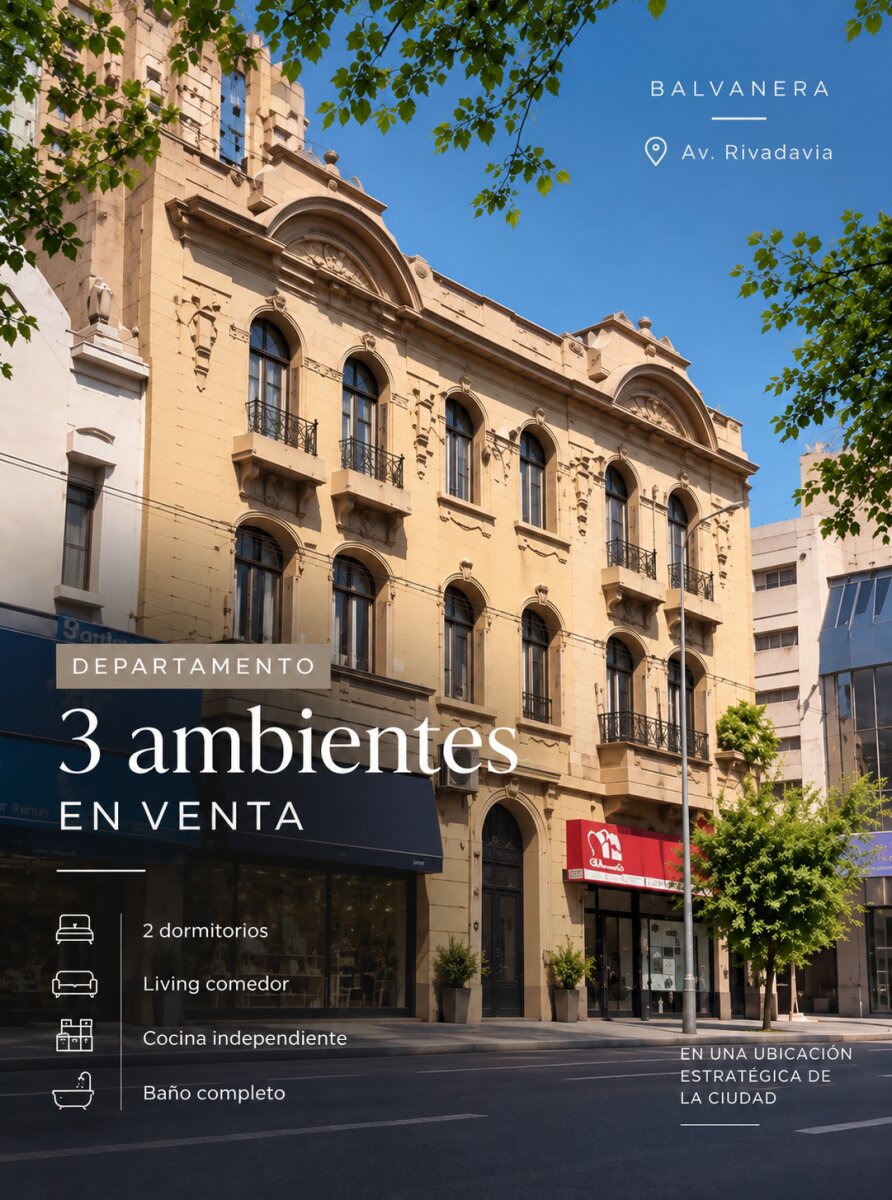 Departamento en venta en Balvanera