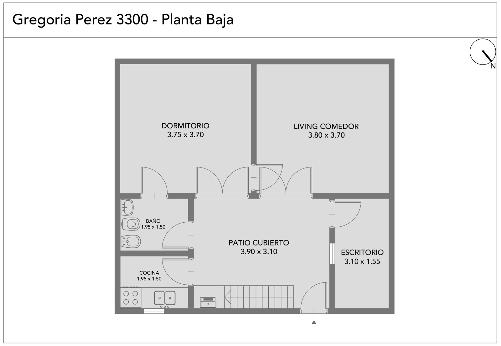 Venta. PH 4 ambie. Terraza. Patio. Para refaccionar totalmente. Colegiales - 4