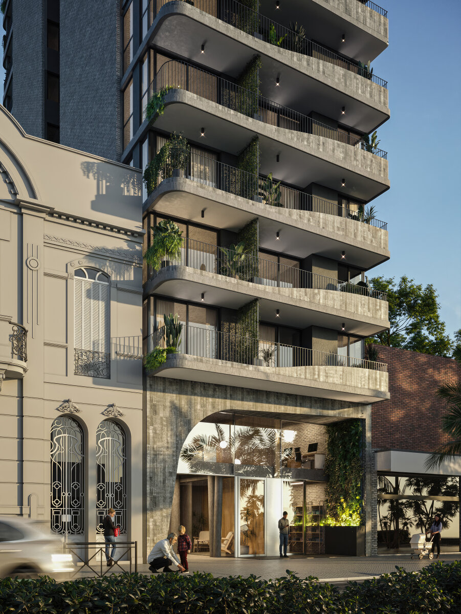 Av. Pellegrini 932 - 3 dormitorios con balcón al frente