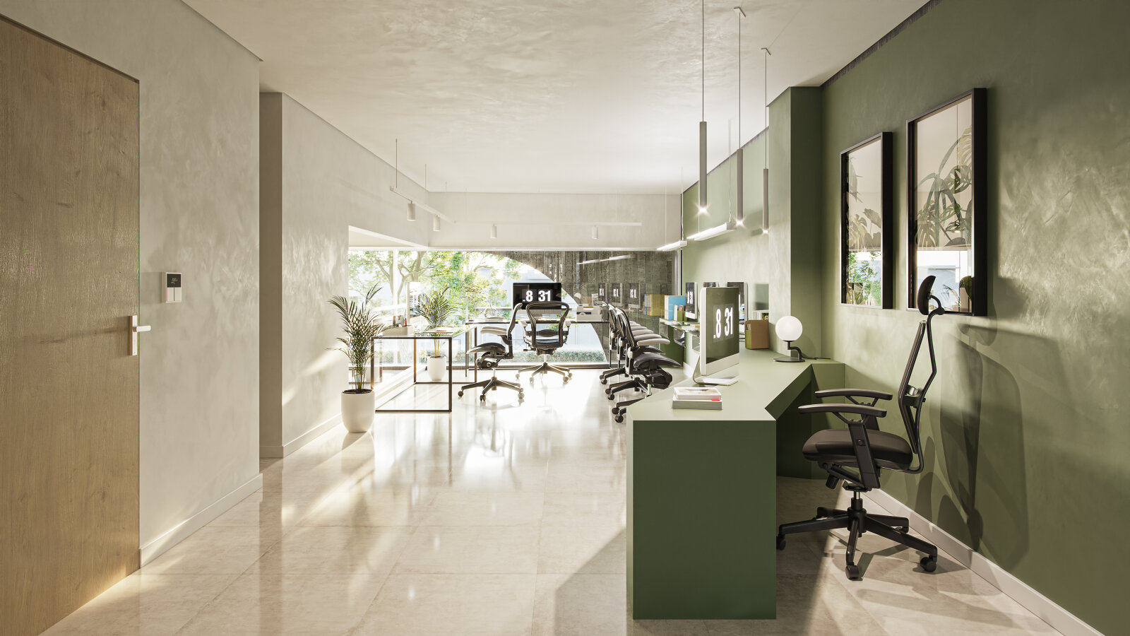 Av. Pellegrini 932 - Oficina + Patio exclusivo - 1