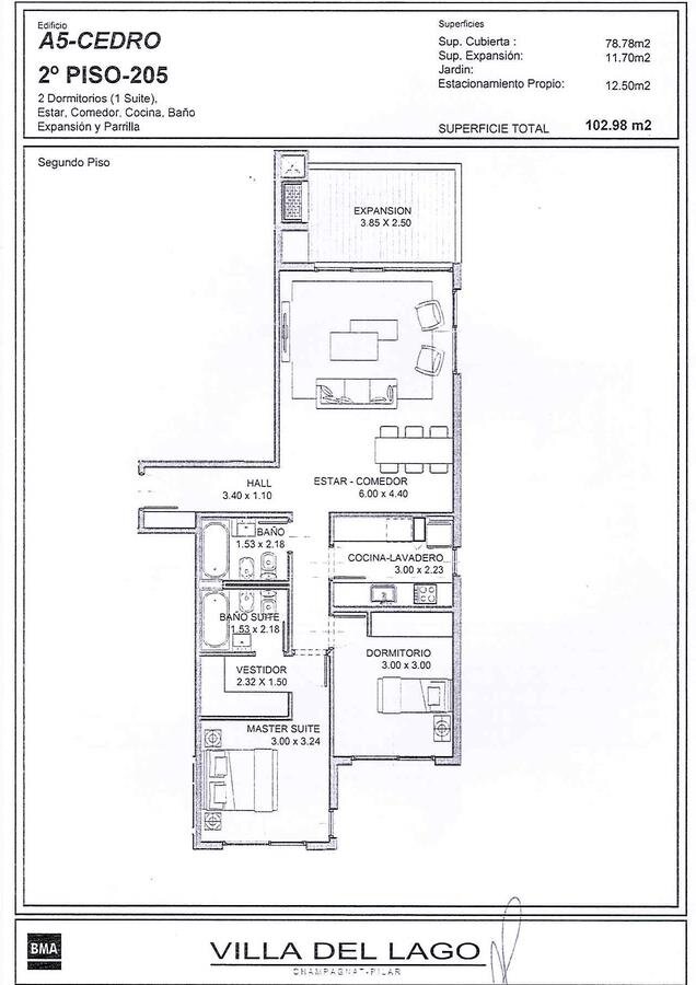 Villa del Lago - Av. Champagnat 1200 - PILAR - 38