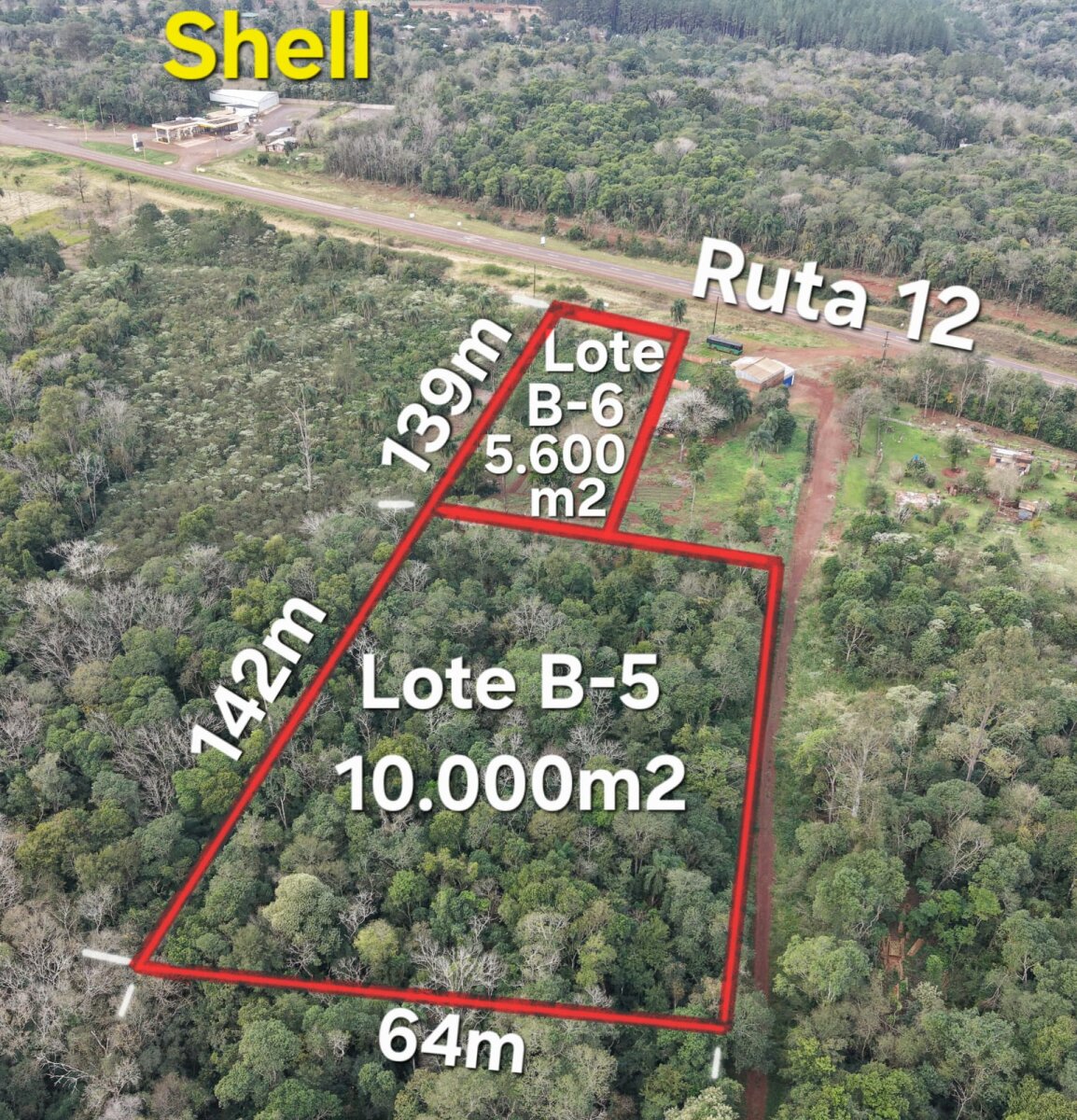2 Lotes industriales en venta sobre la Ruta Nacional 12 - Eldorado, Mes — foto 3