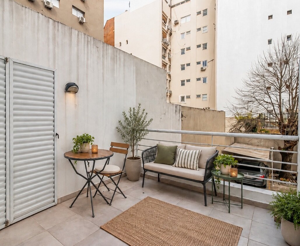 Venta Semipiso 2 Ambientes. Balcón Aterrazado y Patio. Frente. APTO CREDITO. PARRILLA. PILETA. SUM
