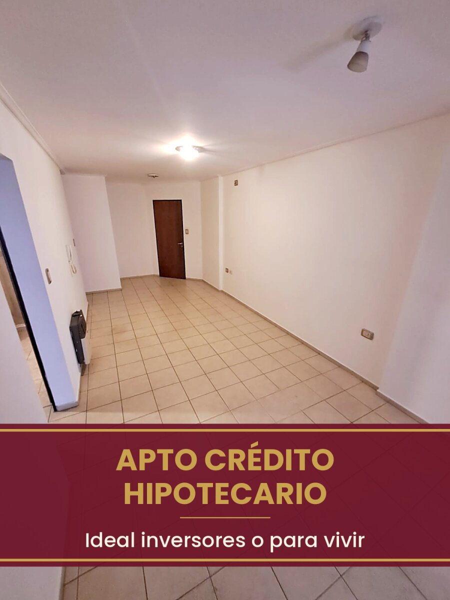 Departamento 1 dormitorio en venta, Alberdi, Apto crédito hipotecario